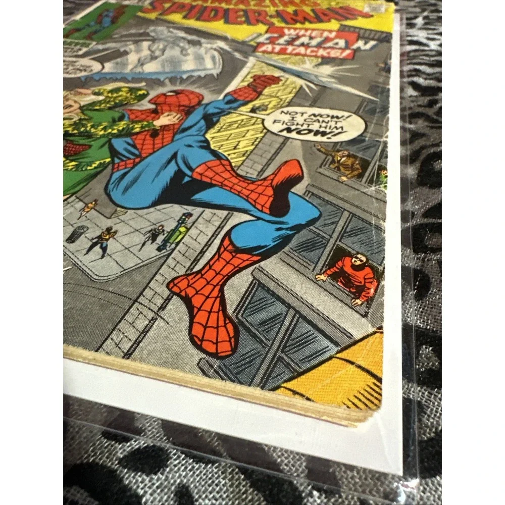 Marvel Comics Amazing Spider-Man #92  JAN - Bronze Age Spider-Man Iceman!